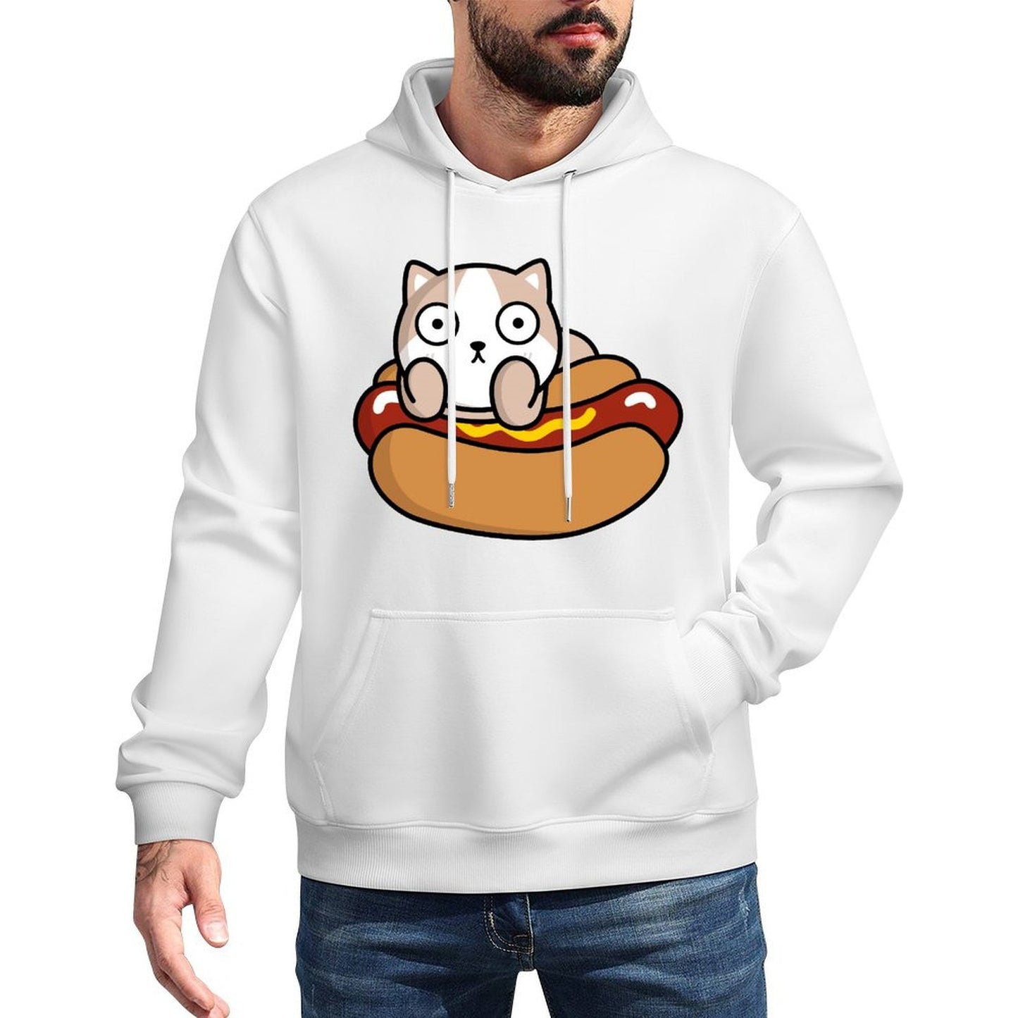 Urban Sharp Front Graphic Hoodies