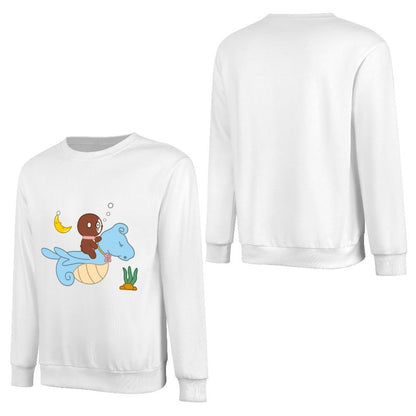 Front Patterned Long Sleeve TopEverydaySeries Tear-Resistant