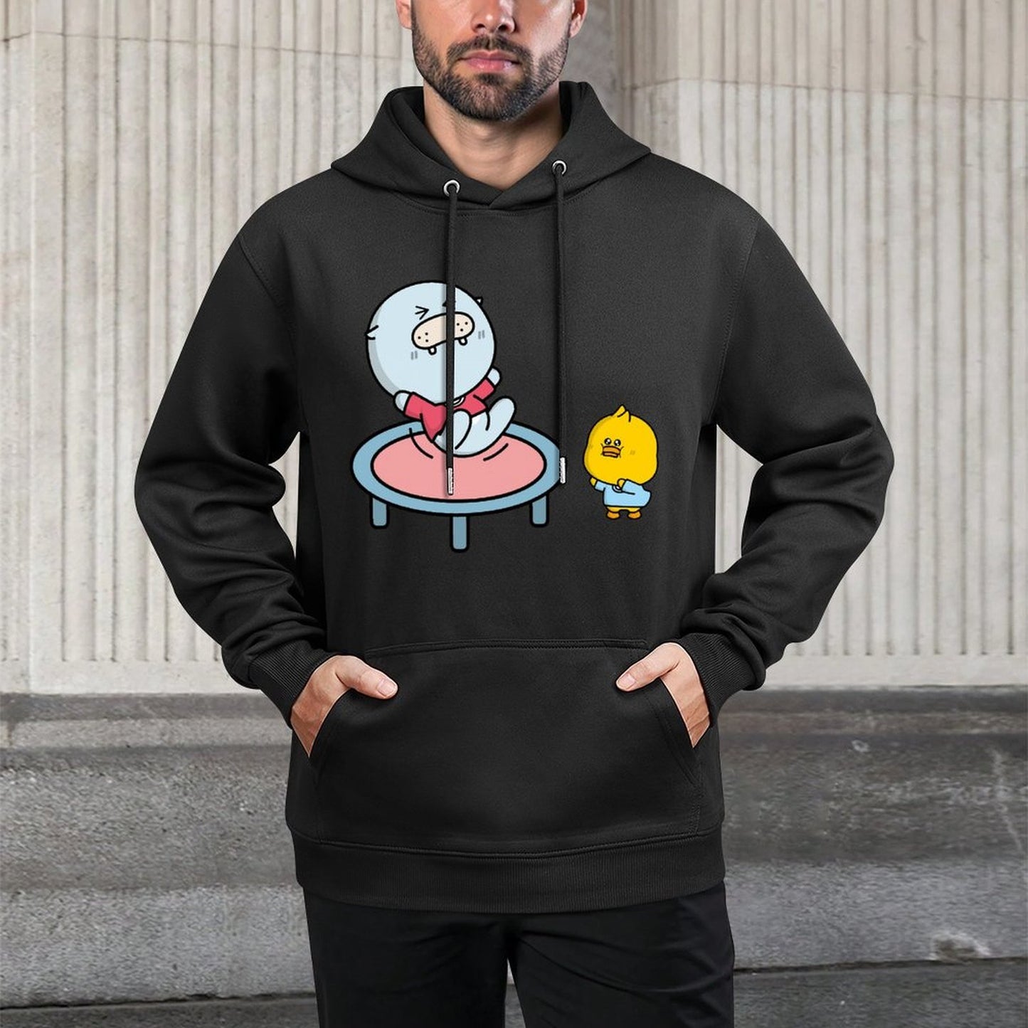 Classic Urban Front Graphic Hoodies