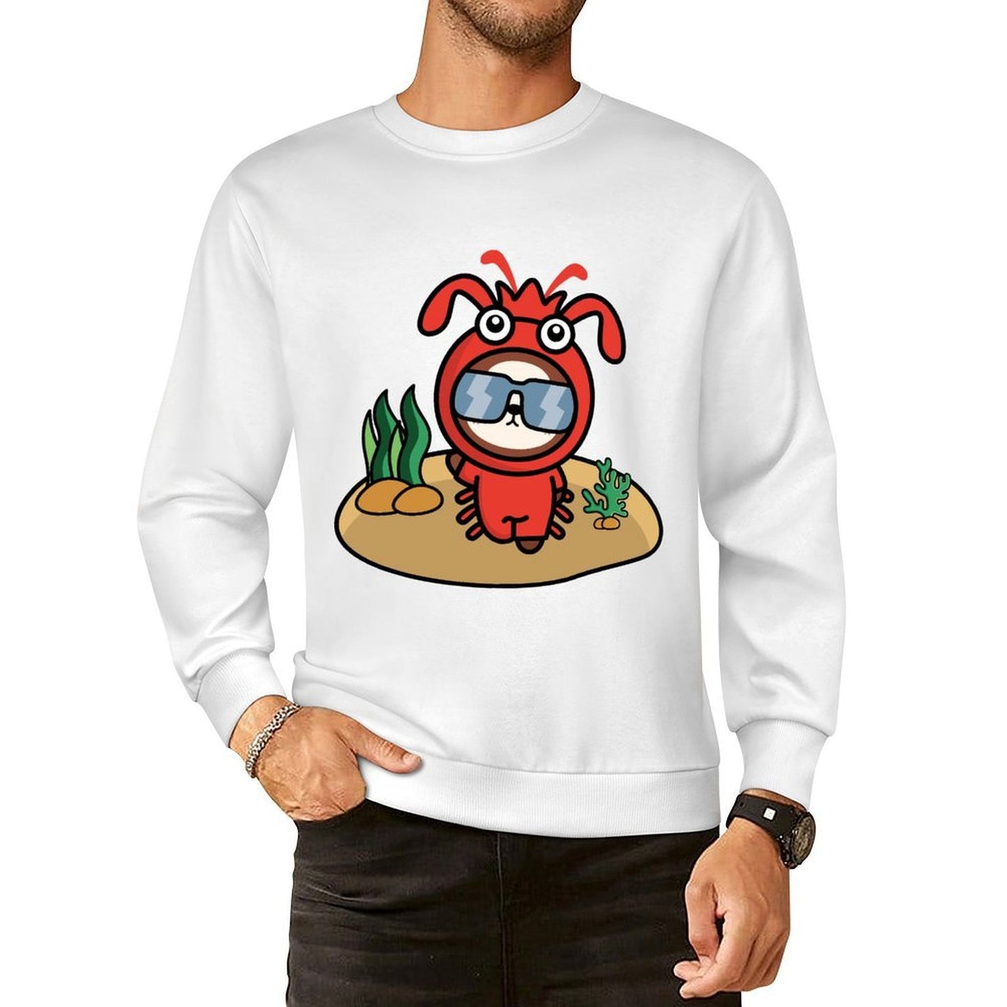 Front Patterned Long Sleeve TopSignature Fundraising