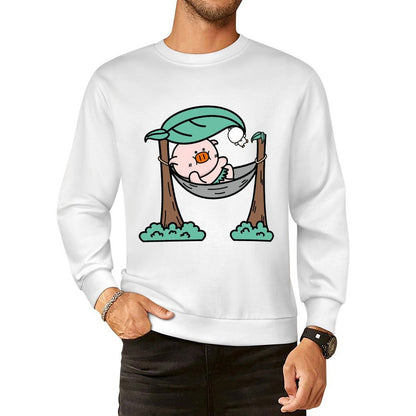 Front Patterned Long Sleeve TopLifestyleLine Neutral