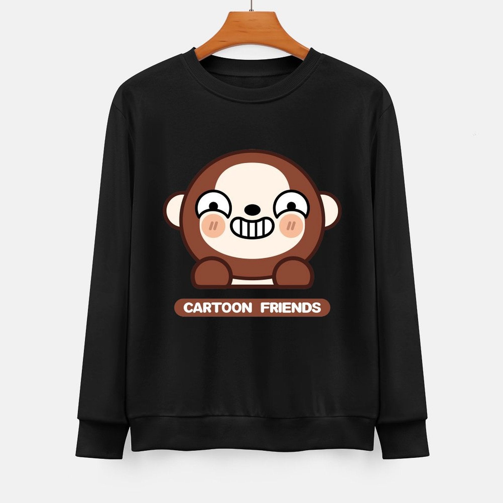  Front Patterned Long Sleeve TopSeries Soft