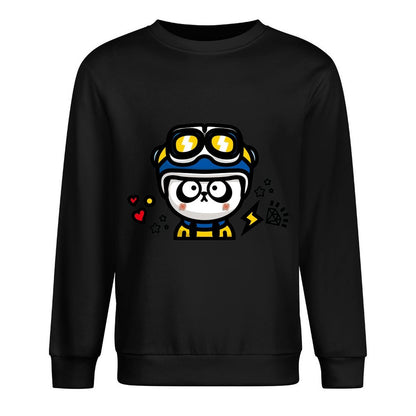 IPBR 250g Crew Neck Long Sleeve Sweatshirt Front GraphicCrew Neck Long Sleeve Sweatshirt4001193