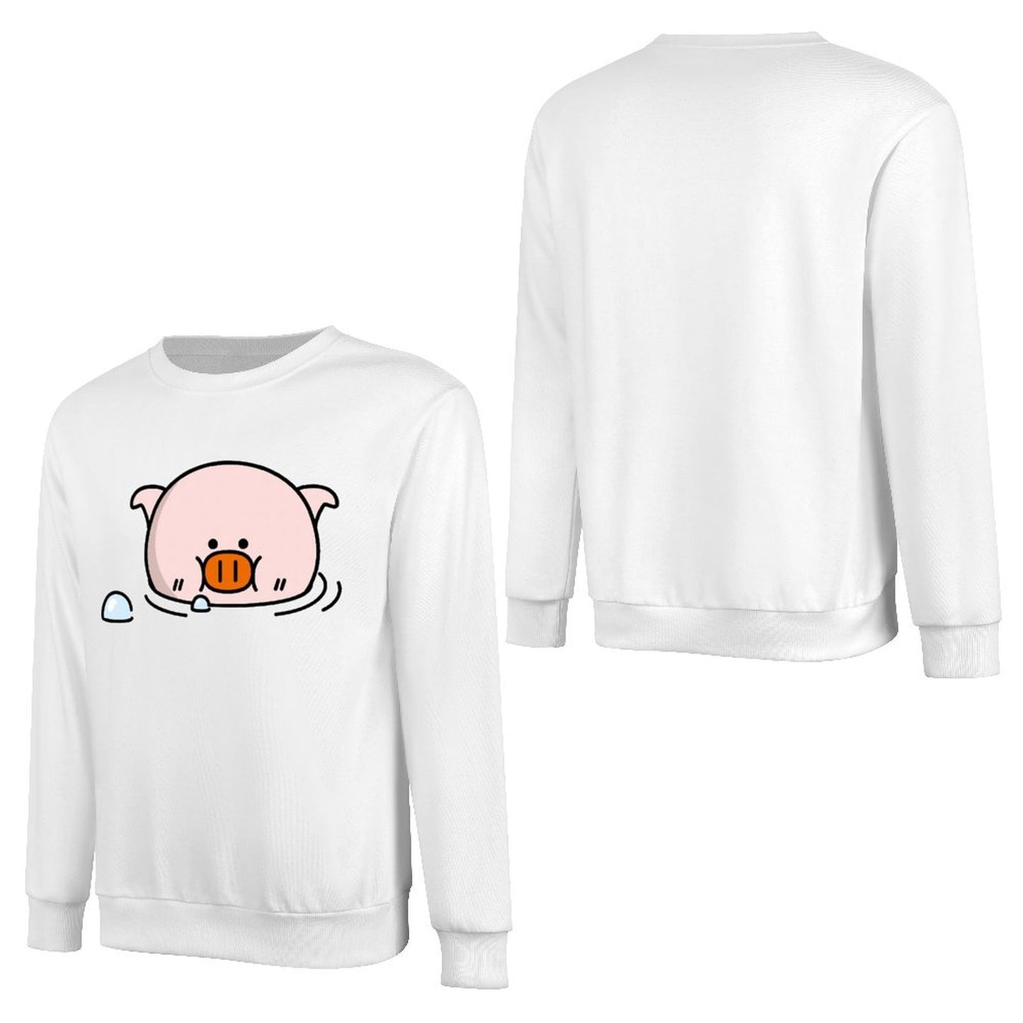 Front Patterned Long Sleeve TopEasyStyle AllSeason