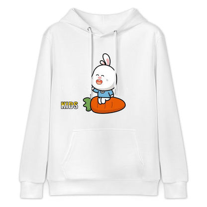 ModernFit Fade-Resistant Front Graphic Hoodies