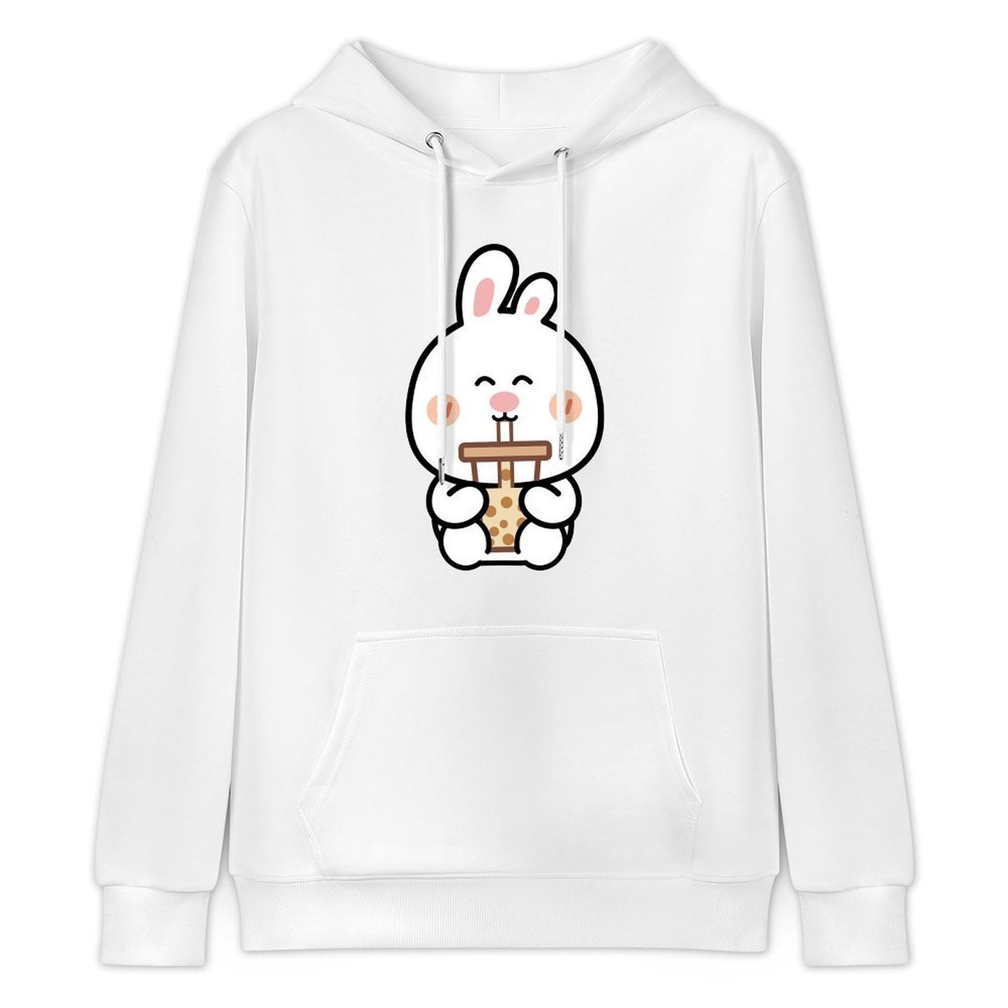 Plain ClassicStyle Front Graphic Hoodies