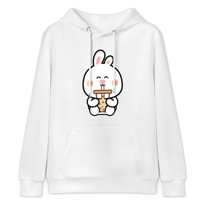Plain ClassicStyle Front Graphic Hoodies