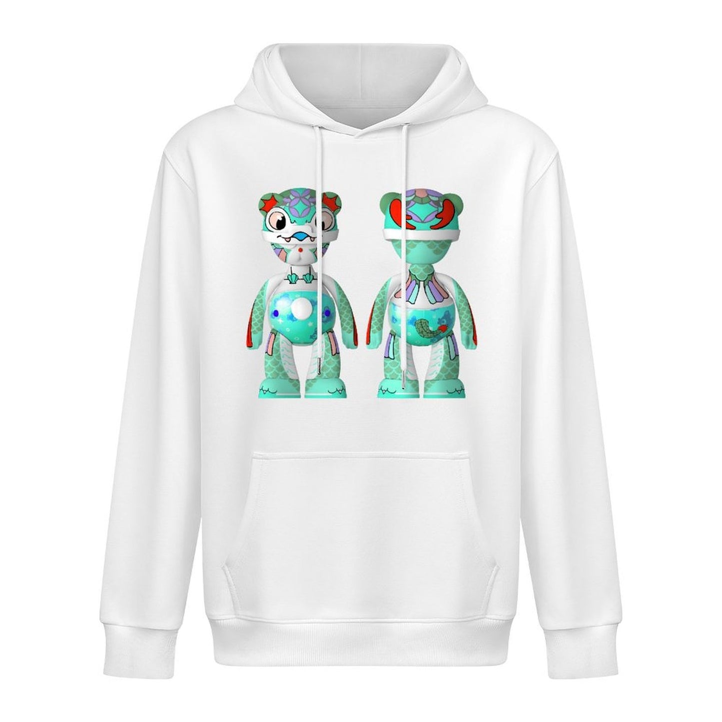 Hoodie Front PatternRegular Clean Edges