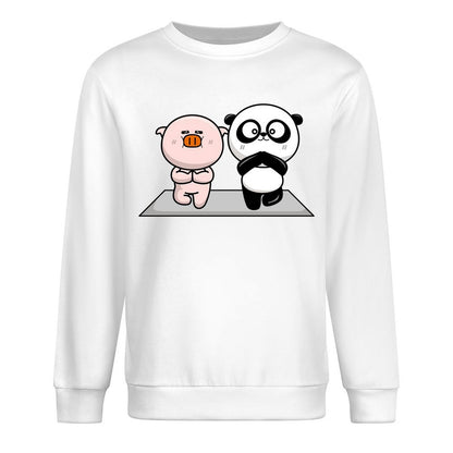 Front Patterned Long Sleeve TopLooseFit Edition