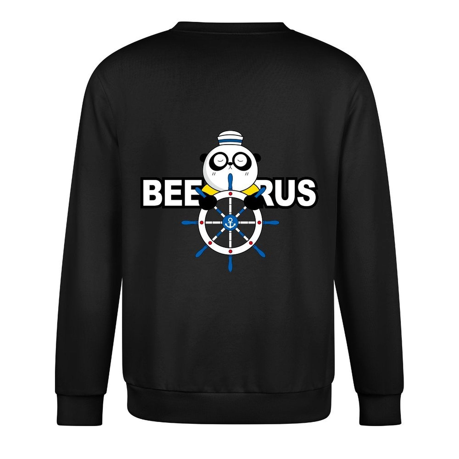 Long-sleeved crew neck sweatshirtClean Tear-Resistant Long Sleeve