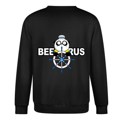 Long-sleeved crew neck sweatshirtClean Tear-Resistant Long Sleeve