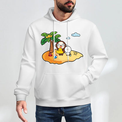 Fade-Resistant StreetFit Front Graphic Hoodies