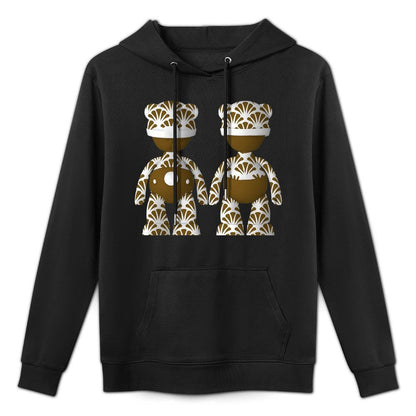IPIB 250g Hooded Pocket Sweatshirt Front GraphicMen's Hooded  Sweatshirt6000096-4