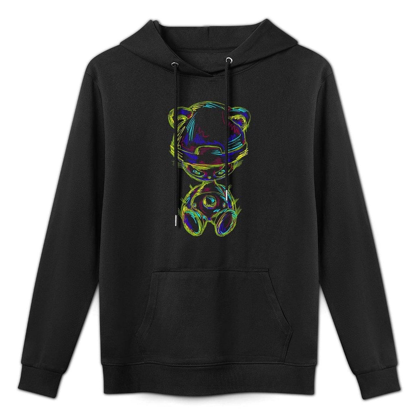 Hoodie Front PatternLogo-Ready Strong