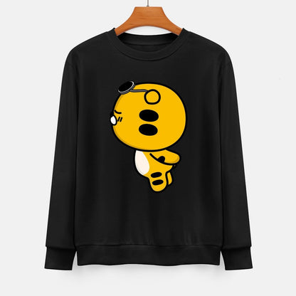 Front Patterned Long Sleeve TopLogo-Ready Recycled