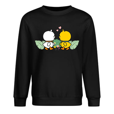 Front Patterned Long Sleeve TopEverydayComfort Plain