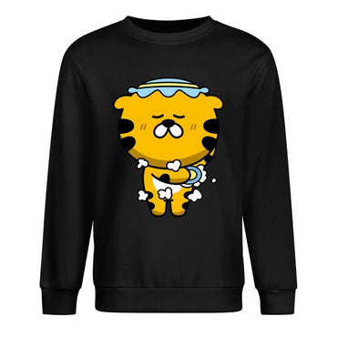 Front Patterned Long Sleeve TopStandard Essential