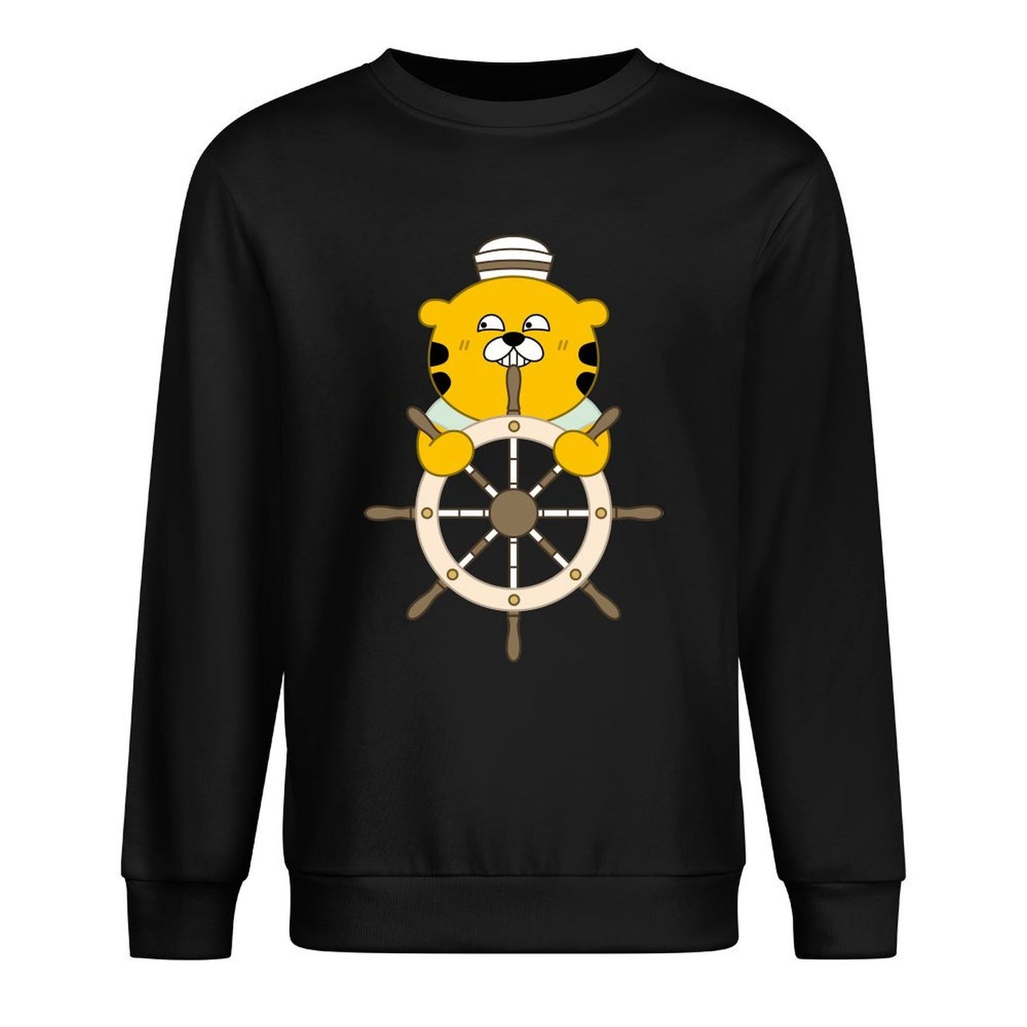 Front Patterned Long Sleeve TopStrong EssentialFit