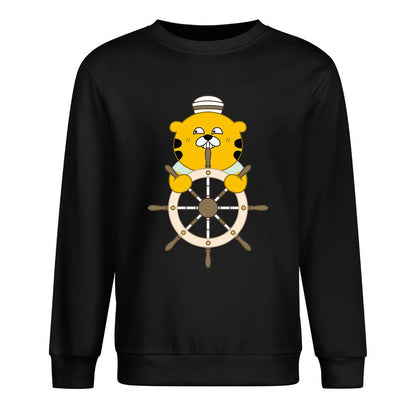 Front Patterned Long Sleeve TopStrong EssentialFit