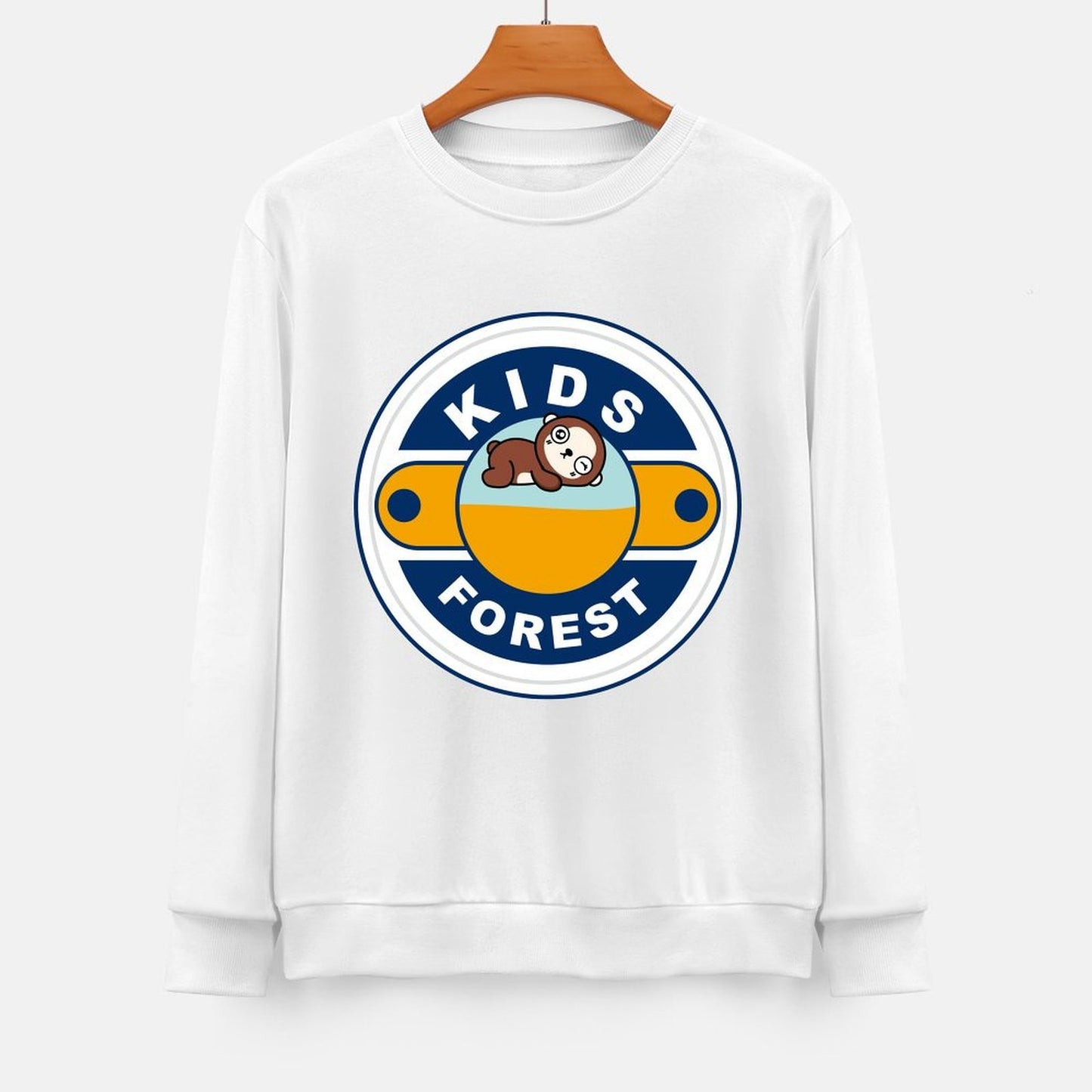 Front Patterned Long Sleeve TopSharp RegularFit