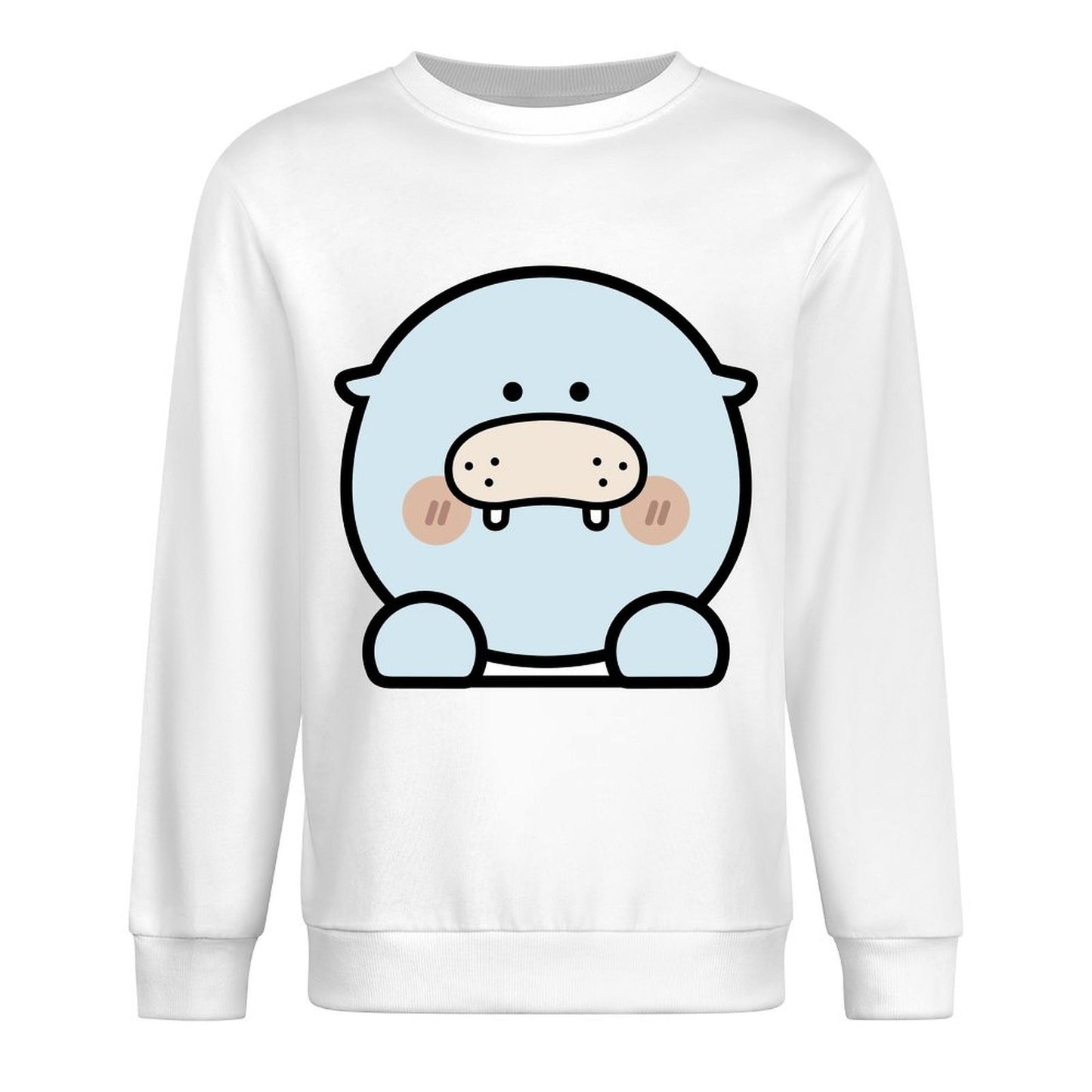 Front Patterned Long Sleeve TopEverydayFit Midweight