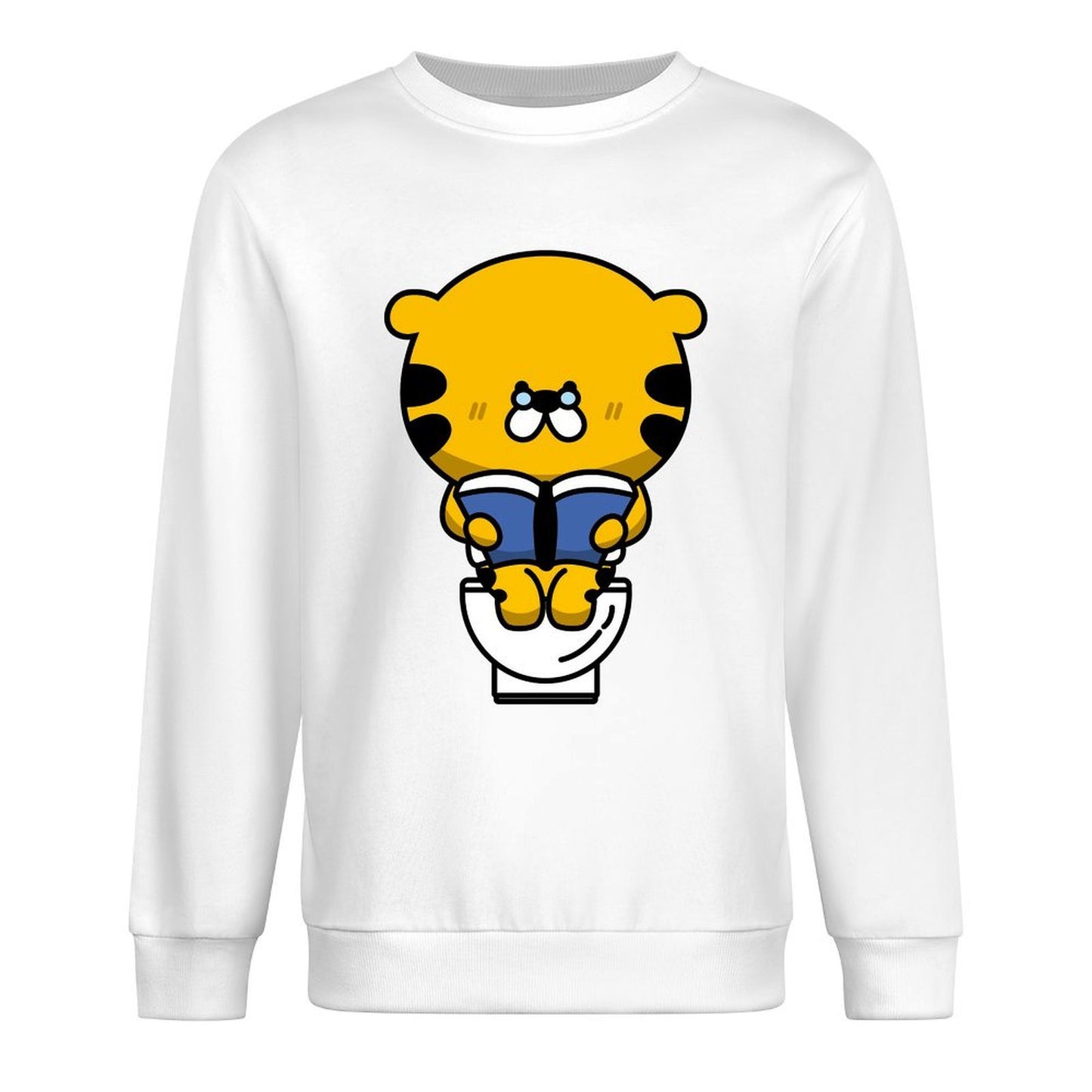 Front Patterned Long Sleeve TopCotton Fresh