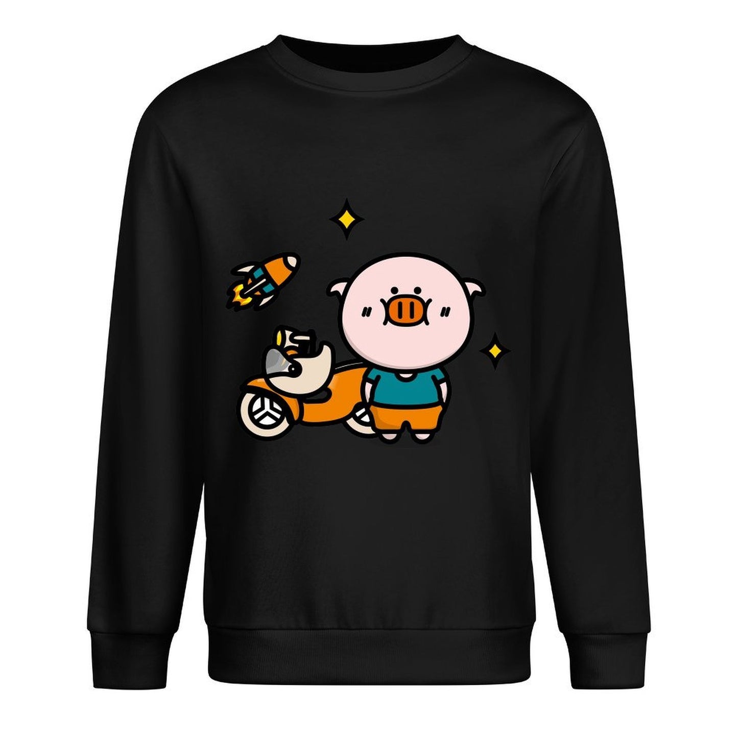 IPBR 250g Crew Neck Long Sleeve Sweatshirt Front GraphicCrew Neck Long Sleeve Sweatshirt4001148