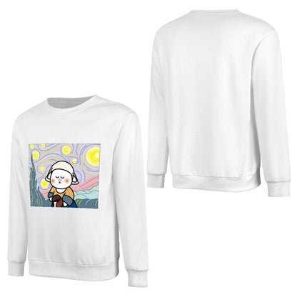 Front Patterned Long Sleeve TopEasyWear TrueStyle