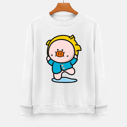 Front Patterned Long Sleeve TopEverydayTee Clean Edges