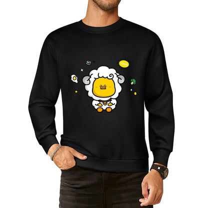 Front Patterned Long Sleeve TopHeat-Transfer Strong