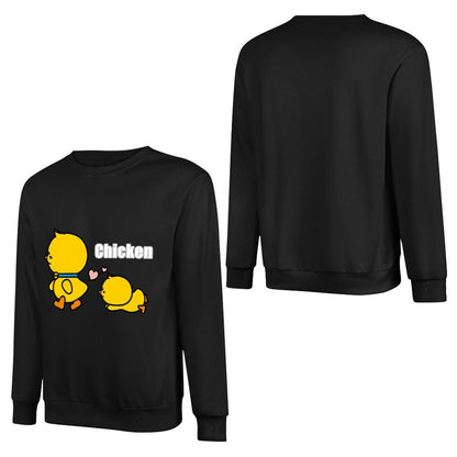 Front Patterned Long Sleeve TopColorfast Clean