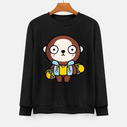  Front Patterned Long Sleeve TopFresh Natural