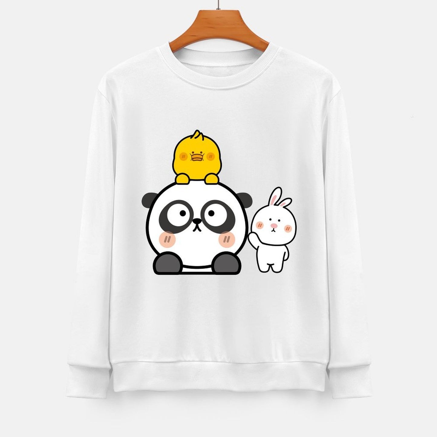 Front Patterned Long Sleeve TopSolid Heritage