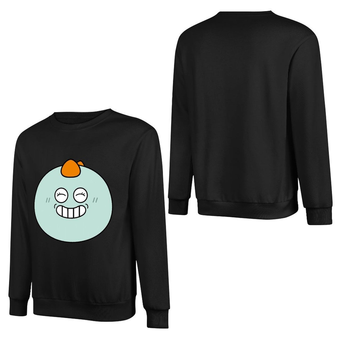 Front Patterned Long Sleeve TopPureStyle Refined