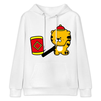 Casual Refined Front Graphic Hoodies