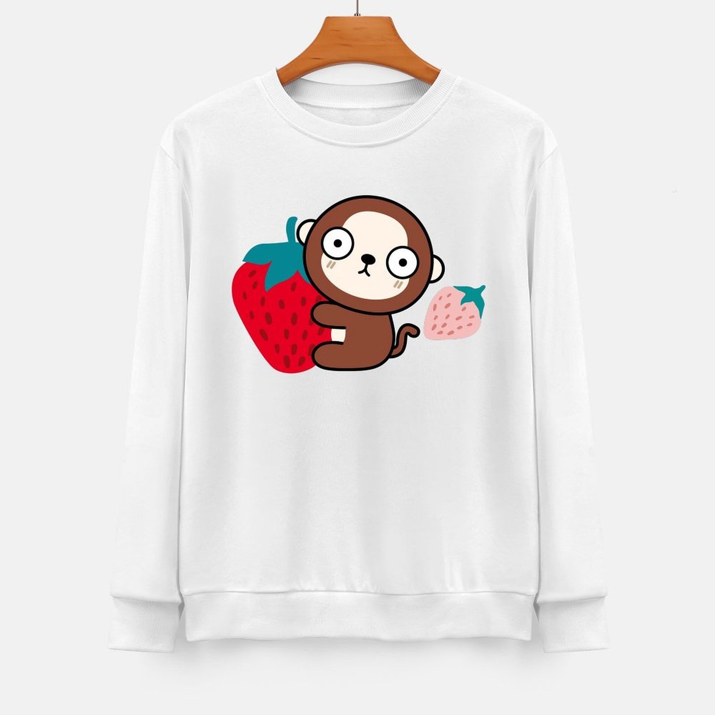 Front Patterned Long Sleeve TopCoreLine Retro