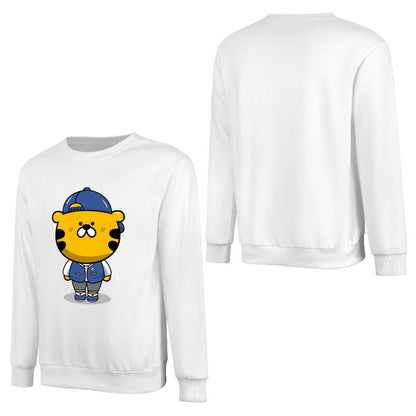 Front Patterned Long Sleeve TopClean Edges Breathable