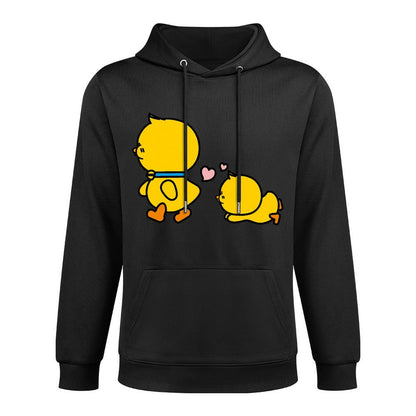 Lightweight Pocket Tee Front Graphic Hoodies