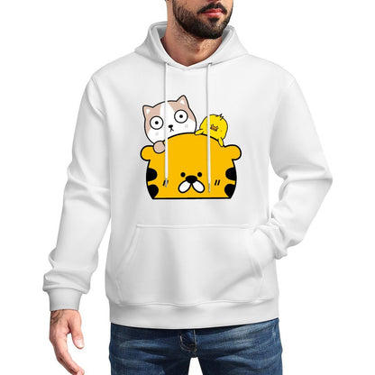 Eco-Conscious ClassicFit Front Graphic Hoodies