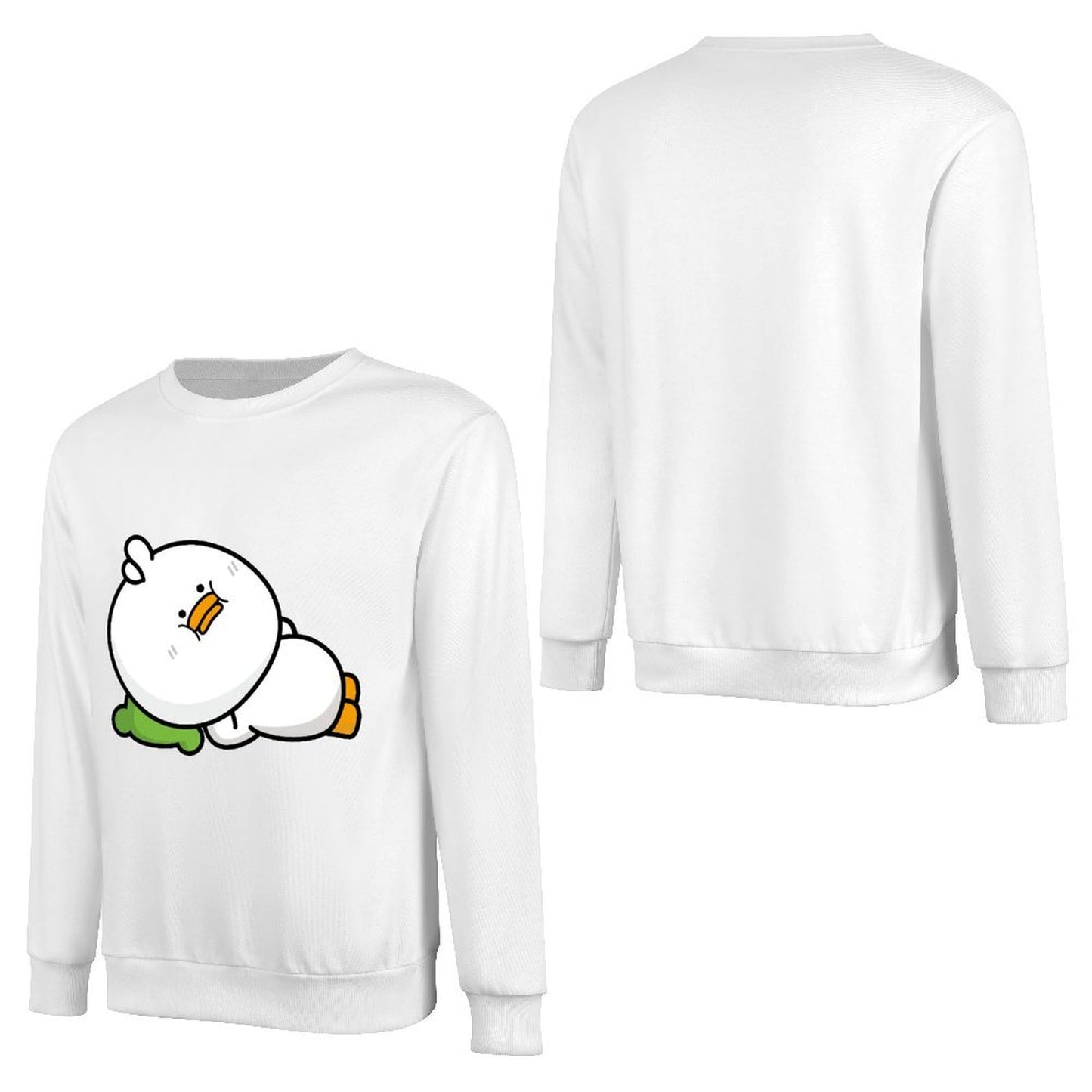 Front Patterned Long Sleeve TopPromotional Street