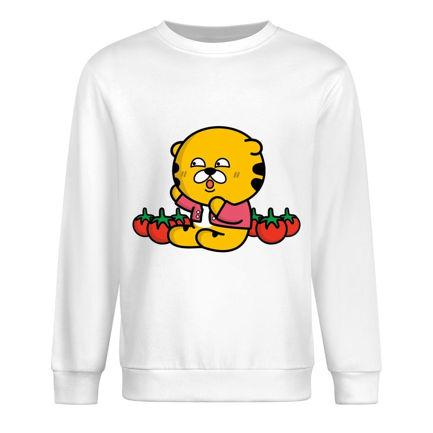 Front Patterned Long Sleeve TopRecycled Soft-Touch