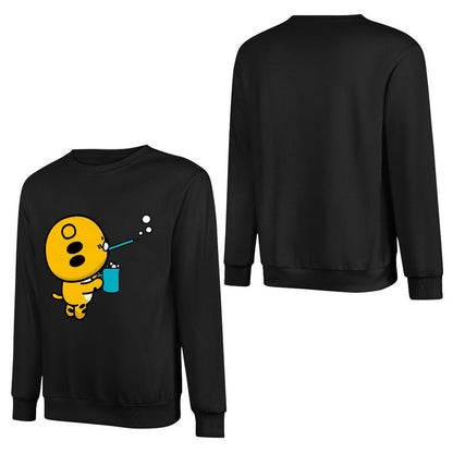 Front Patterned Long Sleeve TopActiveLine EasyWear