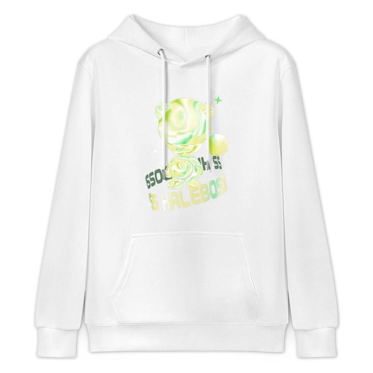 Hoodie Front PatternSolid Double-Stitched