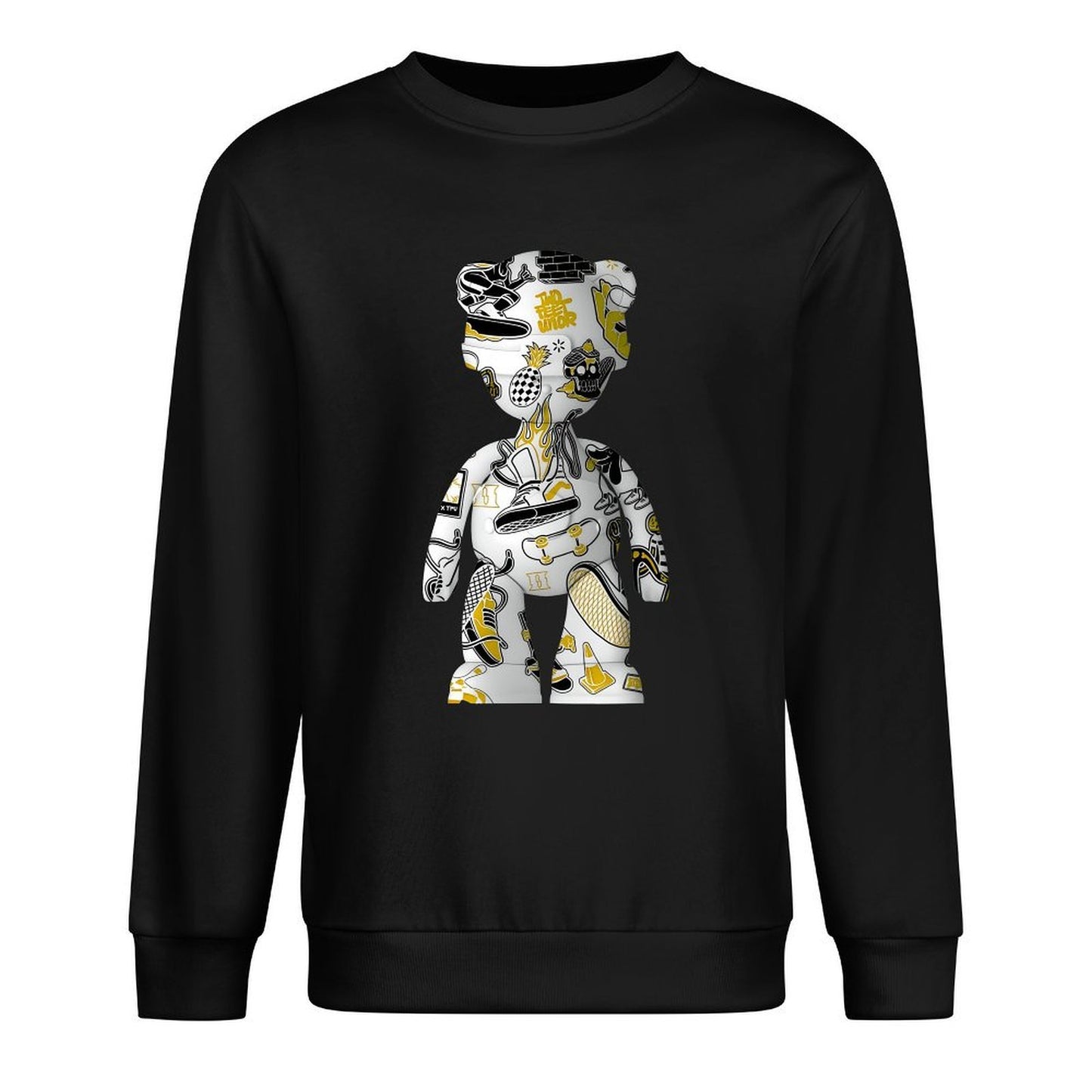 Long Sleeve With Front PatternPocket Tee Colorfast