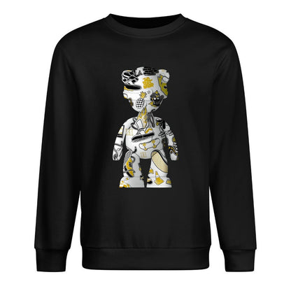 Long Sleeve With Front PatternPocket Tee Colorfast