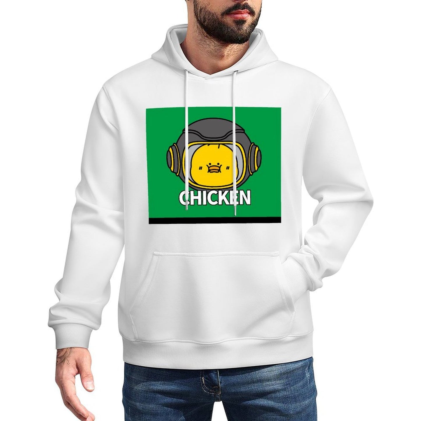 Comfort Pure Front Graphic Hoodies