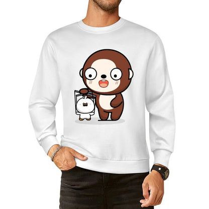 Front Patterned Long Sleeve TopHigh-Quality RelaxFit