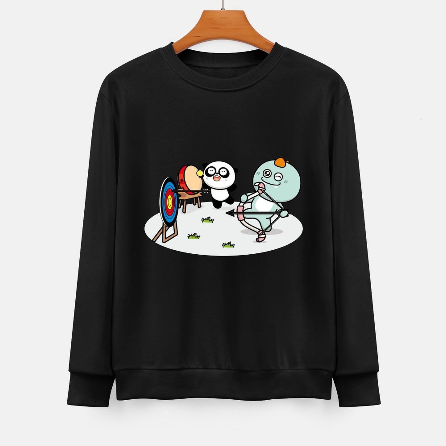 Front Patterned Long Sleeve TopStreetFit Street