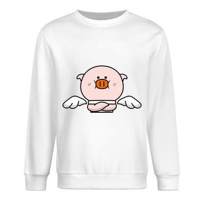 Front Patterned Long Sleeve TopPerformance Neutral