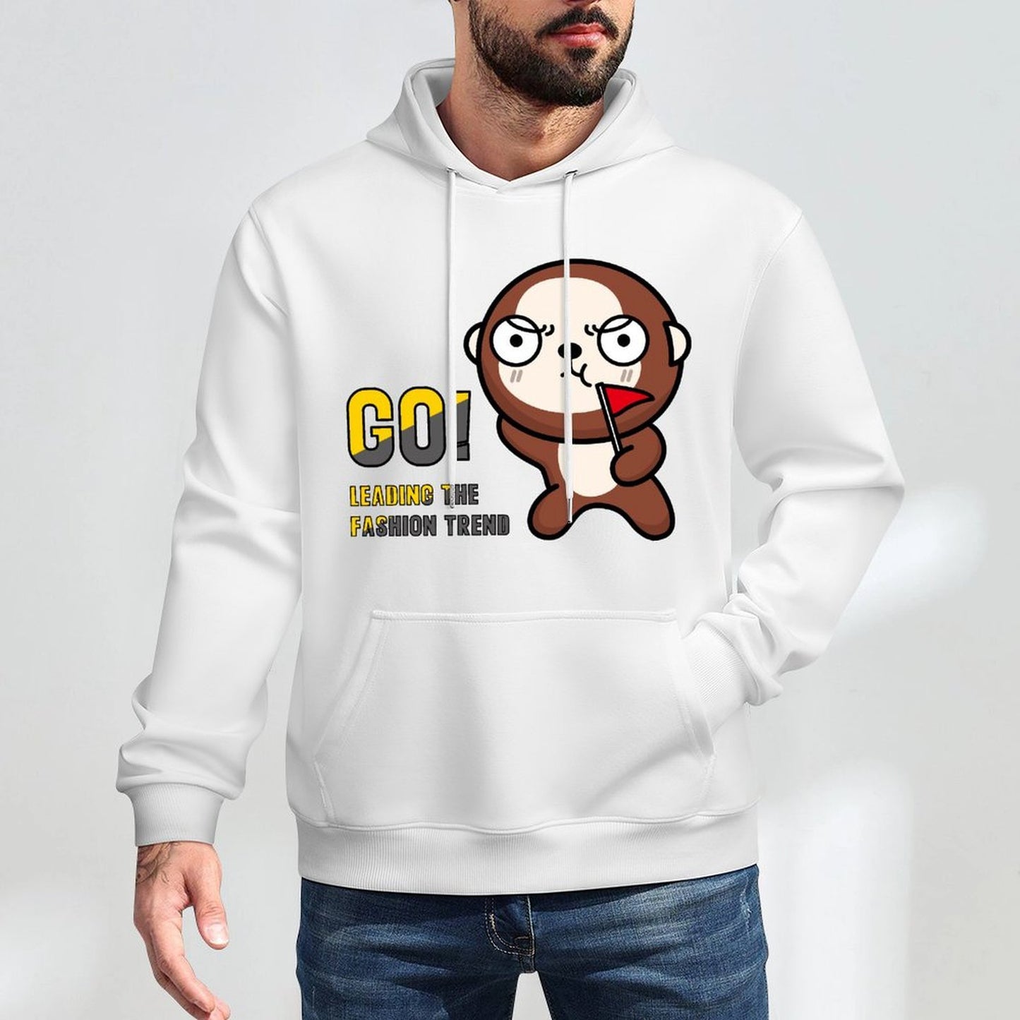 Front Graphic HoodiesPrinted Pocket Tee